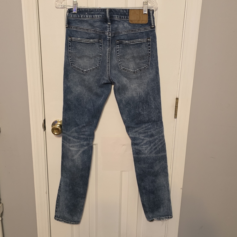 American Eagle Next Level Airflex Skinny Jeans 28x32 - Picture 3 of 5